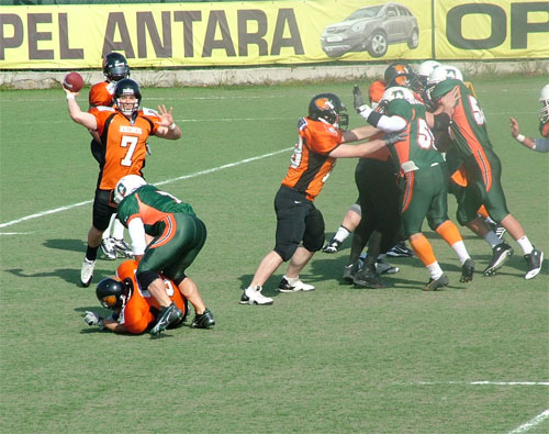 Dylan Meier (Rhinos #7) al lancio