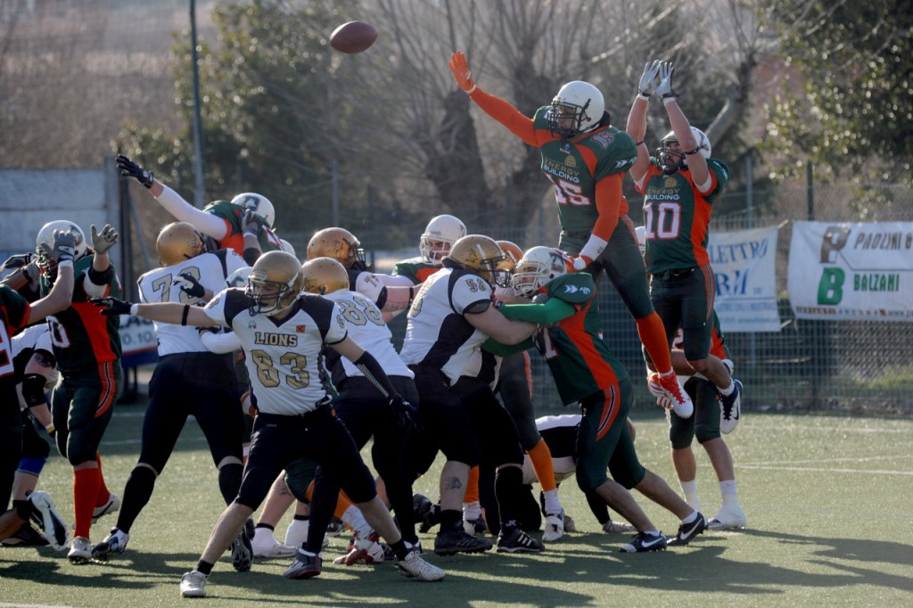 Dolphins Ancona - Lions Bergamo, IFL 2012