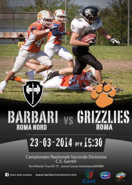 Barbari Roma Nord - Grizzlies Roma