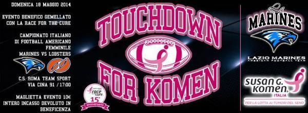 Touchdown for Komen