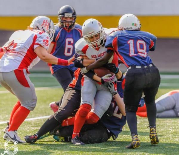 Red Rogues vs Fenici, CIFAF Week 3 - foto di Stefano Schwetz