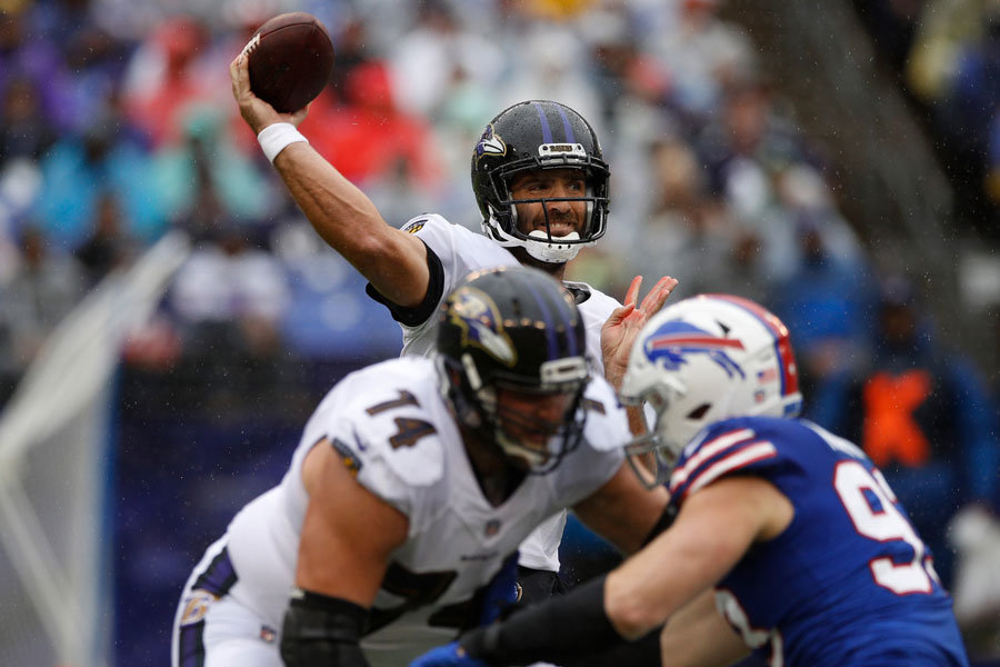 Joe Flacco Ravens vs Bills