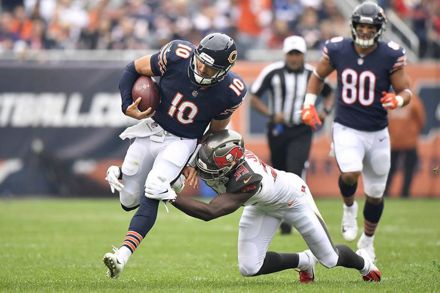 Trubisky in azione