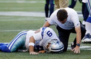 Tony Romo infortunio preseason