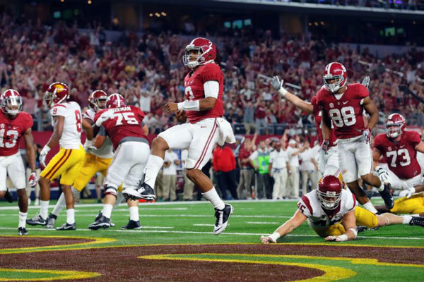 Alabama Crimson Tide vs USC Trojans NCAA 2016 week 1