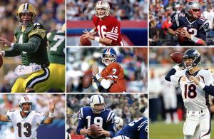 i migliori 10 quarterback nella storia della NFL