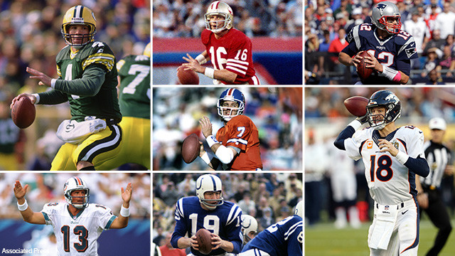 i migliori 10 quarterback nella storia della NFL