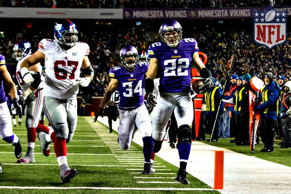 Harrison Smith in New York Giants vs Minnesota Vikings