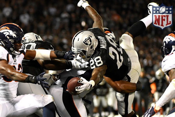 Raiders ancora vincenti, ecco i Power Rankings dopo la week 9