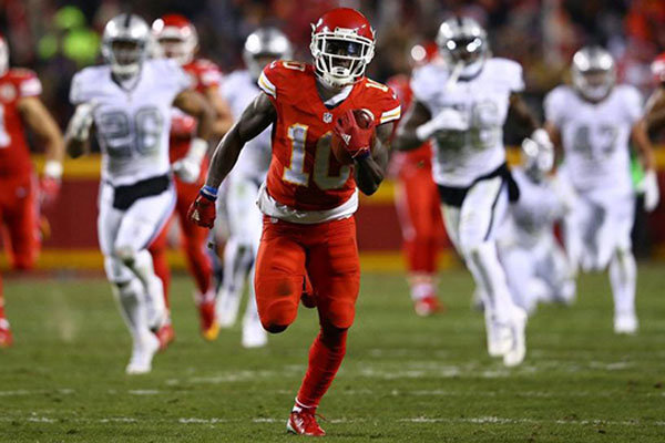 KC Chiefs Tyreek Hill