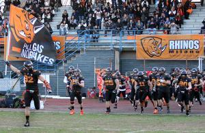 Rhinos Milano vs Dolphins Ancona Prima Divisione 2017