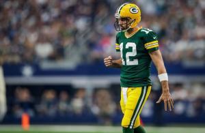 Aaron Rodgers GB Packers vs Cowboys 2017