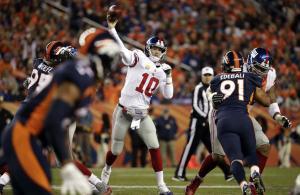 Eli Manning Giants Broncos 2017