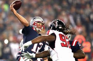 Tom Brady Patriots Falcons 2017 Sunday Night