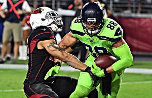 Jimmy Graham Seahawks Cardinals 2017