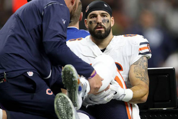 Zach Miller injuried Chicago Bears