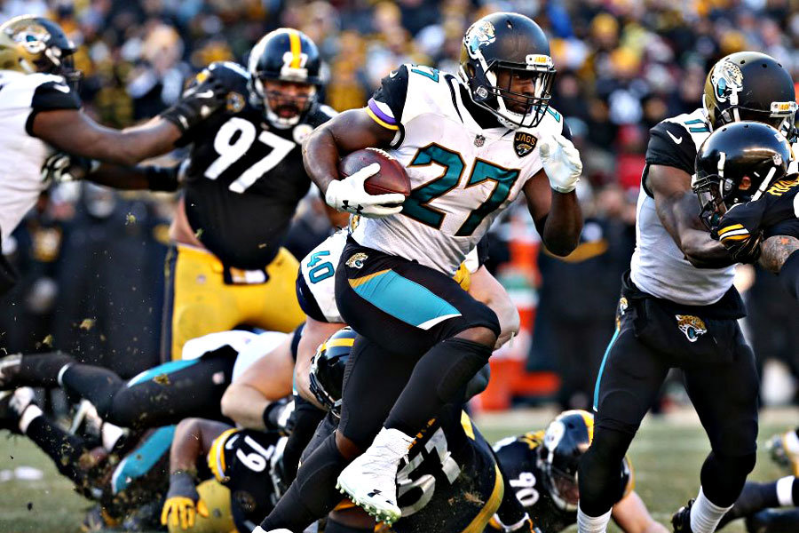 Leonard Fournette Jaguars vs Steelers 2018