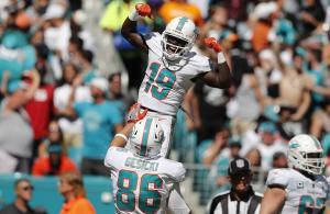 Jakeem Grant Dolphins Raiders 2018