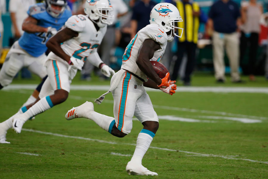 Jakeem Grant Dolphins Titans 2018