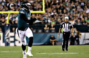 Falcons @ Eagles 2018, la ricezione di Foles su lancio di Agholor