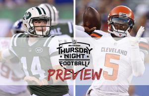 jets browns TNF preview 2018