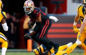 SF 49ers vs LA Rams color rush