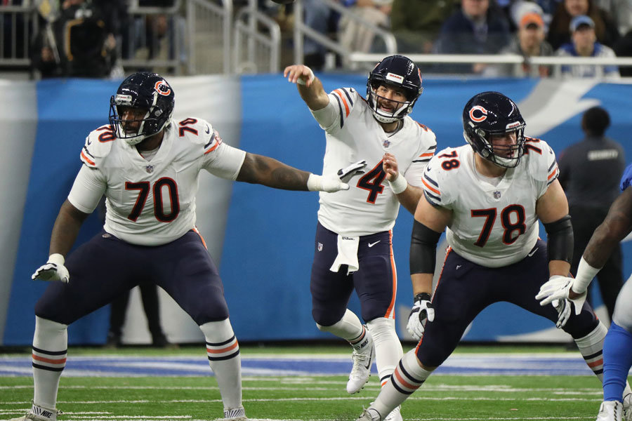 Chase Daniels Bears vs Lions 2018