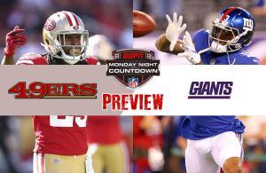 MNF 2018 preview 49ers vs Giants