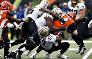 Saints travolgono i Bengals NFL 2018