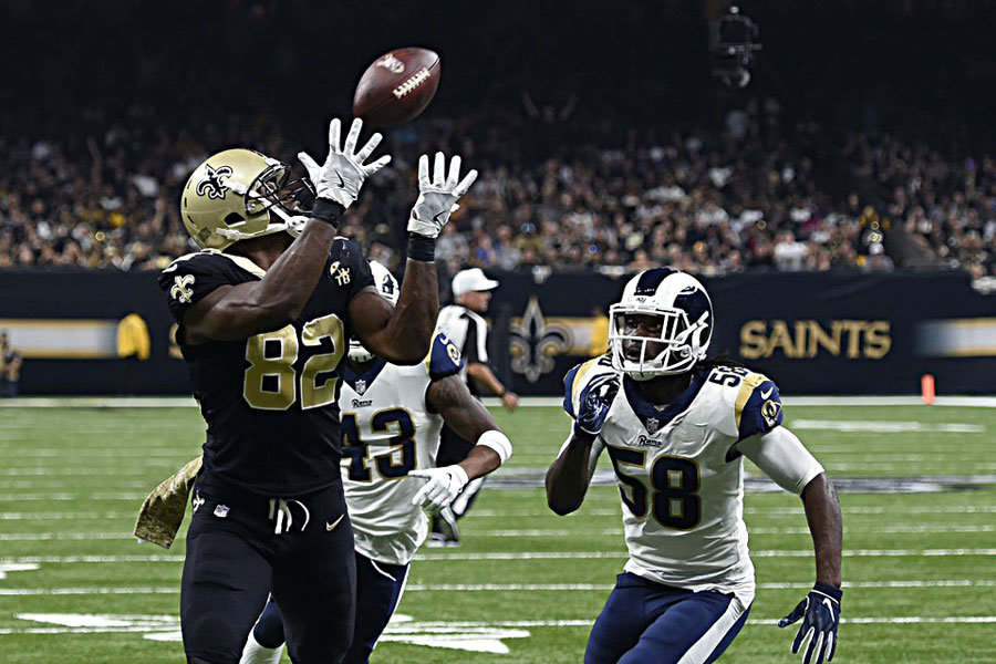 Saints vs Rams 2018