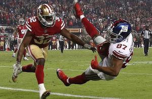 Sterling Shepard Giants vs 49ers