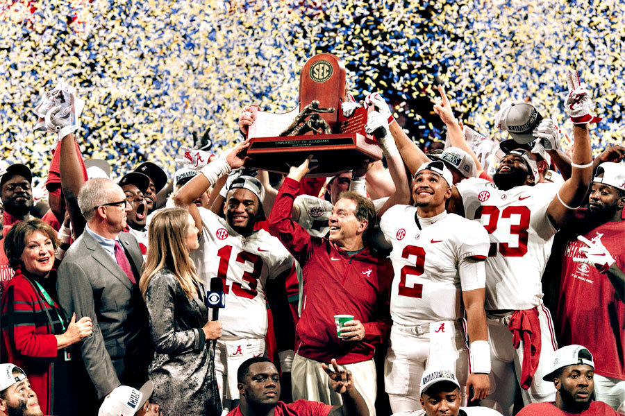 Alabama Crimson Tide SEC Champions 2018