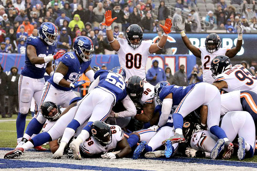 Chicago Bears at New York Giants NFL 2018