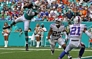 DeVante Parker Dolphins TD vs Bills 2018