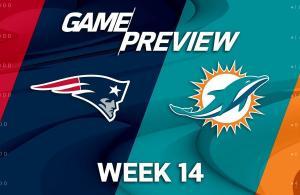 Patriots Dolphins week 14 2018 preview