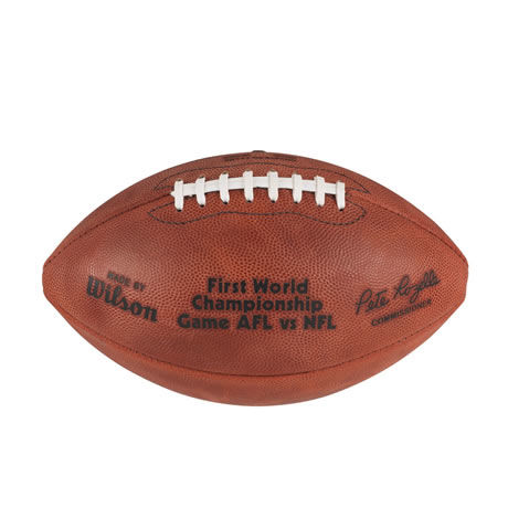 01 pallone Super Bowl I 1967