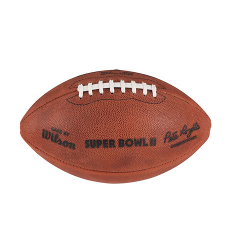 02 pallone Super Bowl II 1968