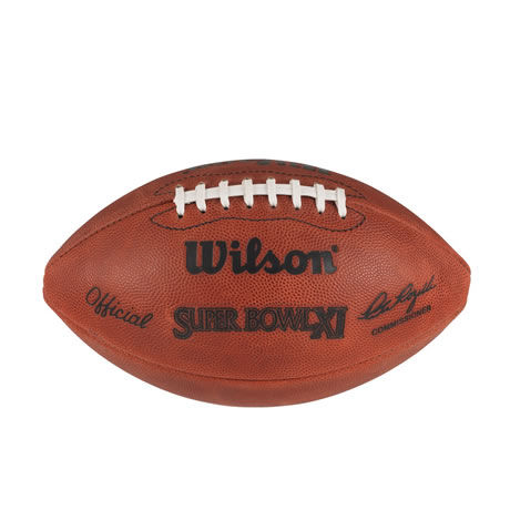 11 pallone Super Bowl XI 1977