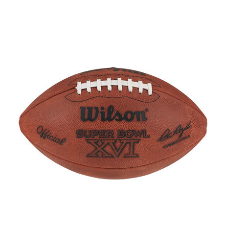 16 pallone Super Bowl XVI 1982