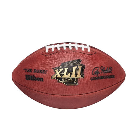 42 pallone Super Bowl XLII 2007