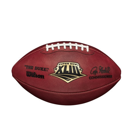 43 pallone Super Bowl XLIII 2008