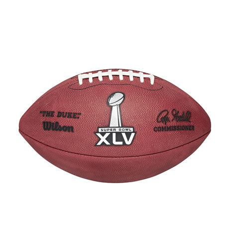 45 pallone Super Bowl XLV 2010