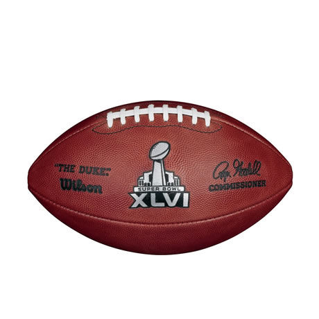 46 pallone Super Bowl XLVI 2011