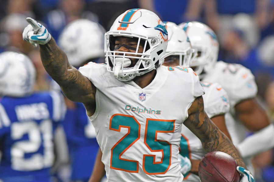 Miami Dolphins corner back Xavien Howard