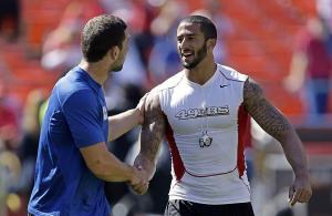 Andrew Luck e Colin Kaepernik