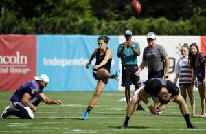 Carli Lloyd field goal test