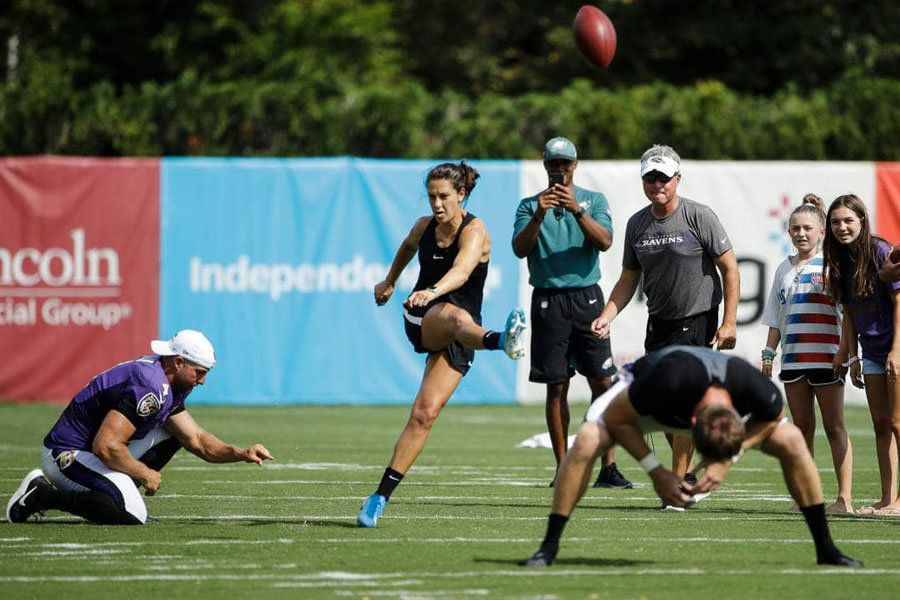 Carli Lloyd field goal test