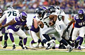 Russell Wilson Seahawks Vikings