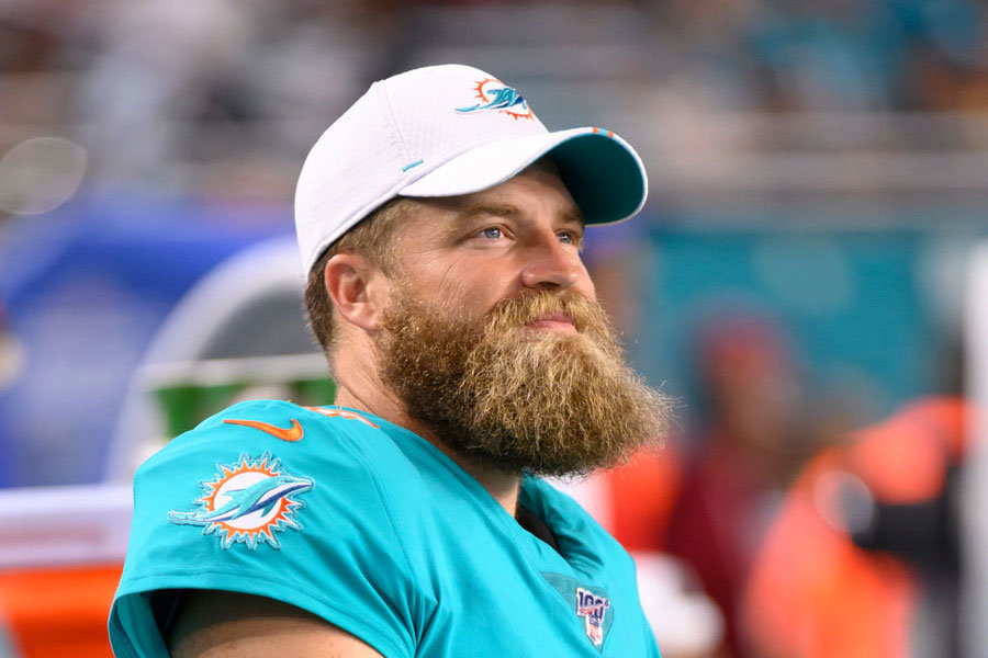 Miami Dolphins quarterback Ryan Fitzpatrick