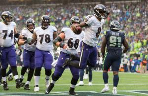 NFL 2019 Lamar Jackson Ravens vs Seahawks